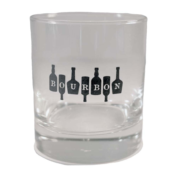 Bourbon on Bottles Rocks Glass