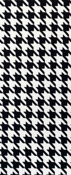 Houndstooth Print Slim Koozie