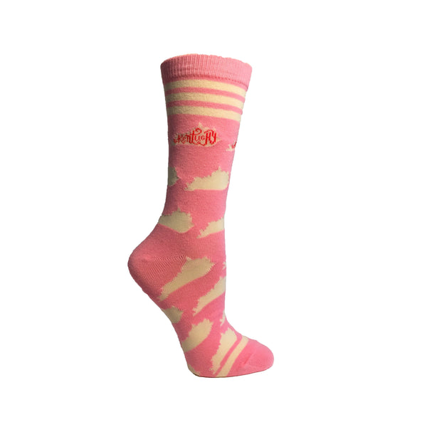 Kentucky Shapes in Pink and White