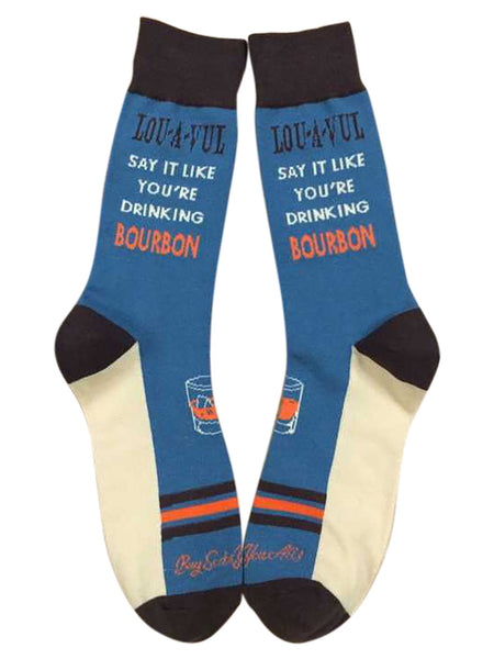 LOU-A-VUL Say It Like You're Drinking Bourbon