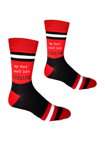 My Feet Smell Like Winning Red and Black
