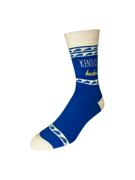 Kentucky Bad Ass Blue and White