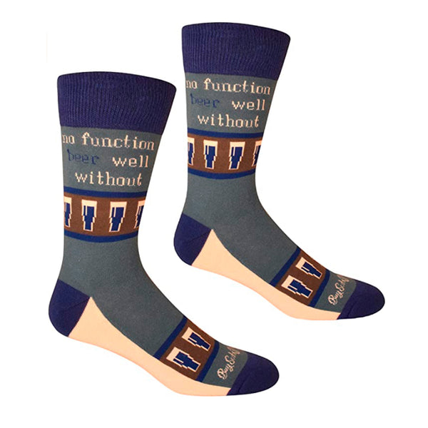 No Function Beer Well Without Men's Socks