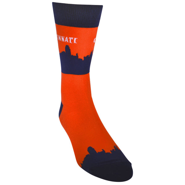 Cincinnati Skyline Men's Socks