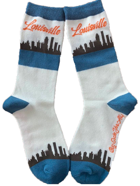 Louisville Kentucky Skyline Women's Socks