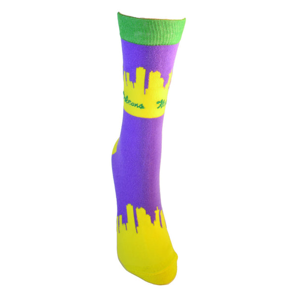 New Orleans Louisiana Skyline Women's Socks