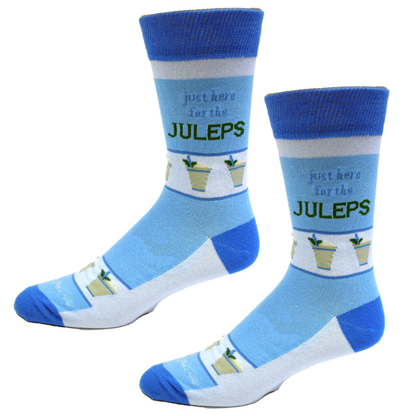 Just Here for the Juleps Men's Socks