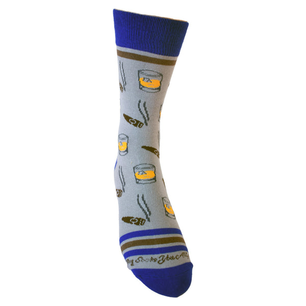 Bourbon and Cigars Men's Socks