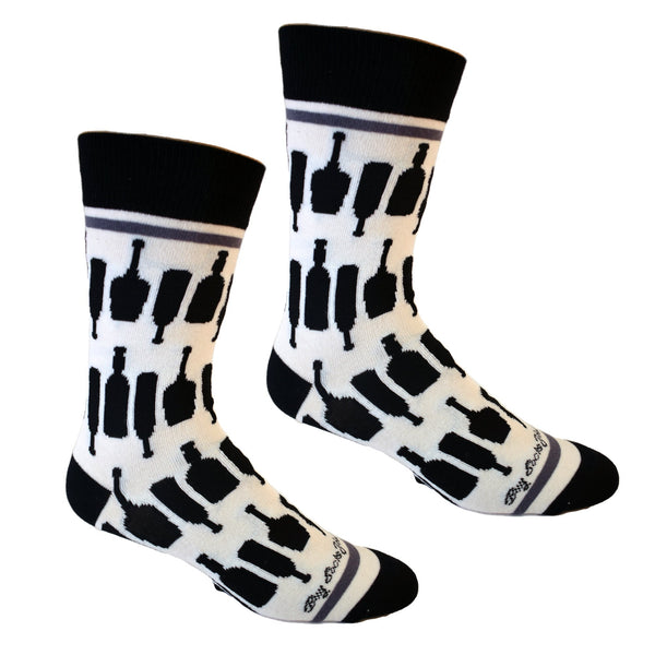 Bourbon Bottles Men's Socks