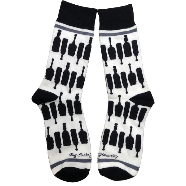 Bourbon Bottles Men's Socks