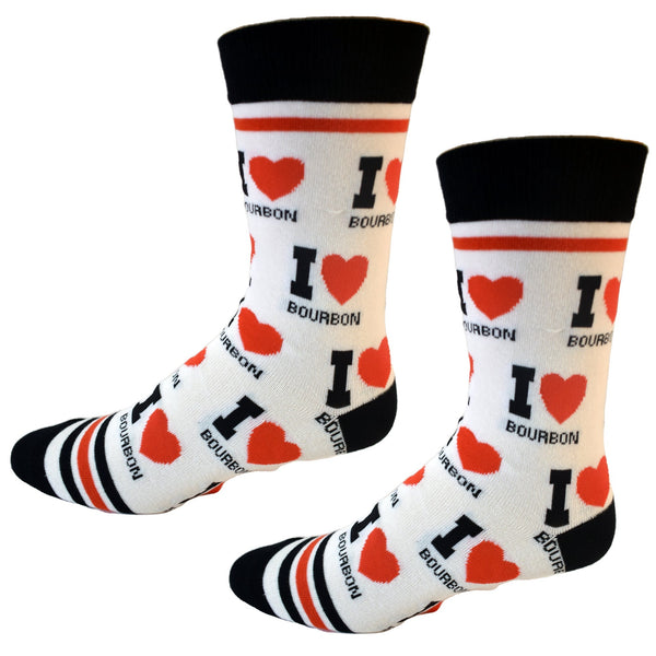 I Love Bourbon Men's Socks