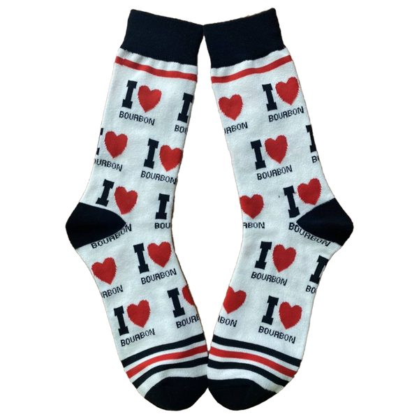 I Love Bourbon Men's Socks