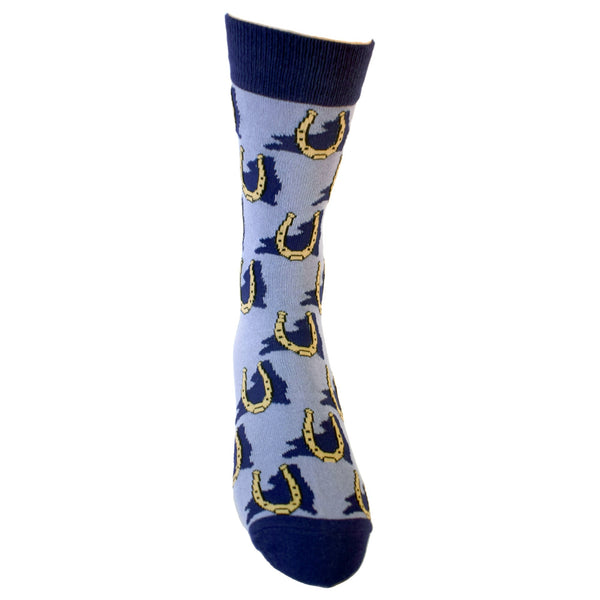 New York Shapes and Horse Shoes Men's Socks