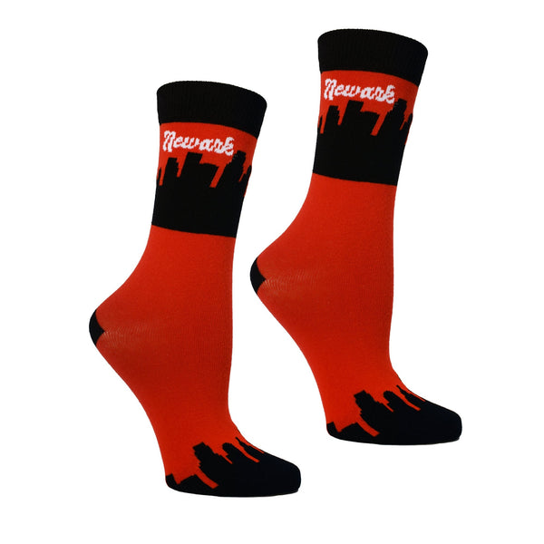 Newark City Skyline Womens Socks