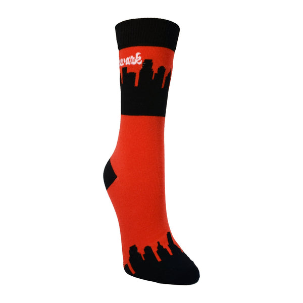 Newark City Skyline Womens Socks
