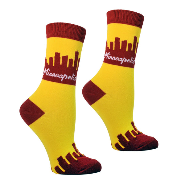 Minneapolis Skyline Womens Socks
