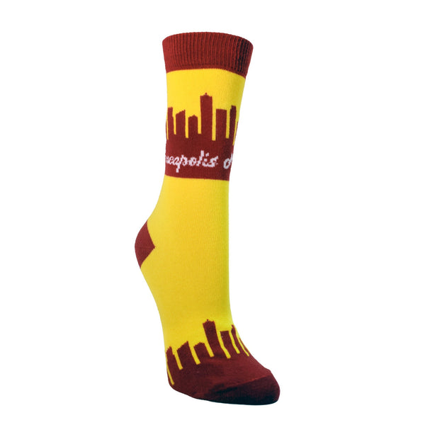 Minneapolis Skyline Womens Socks