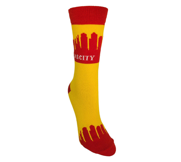 Kansas City Skyline Womens Socks