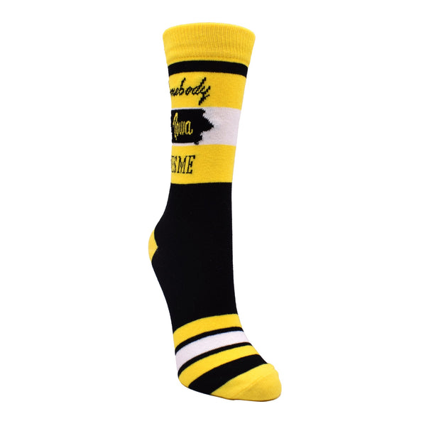 Somebody in Iowa Loves Me Women's Socks