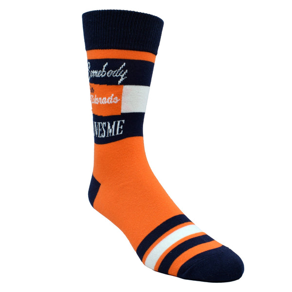 Someone in Colorado Loves Me Men's Socks