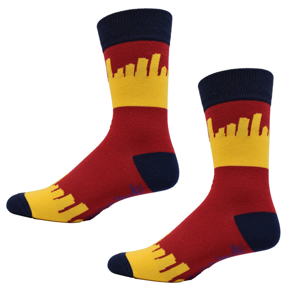 Denver Skyline Men's Socks