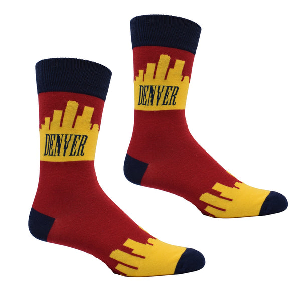 Denver Skyline Men's Socks