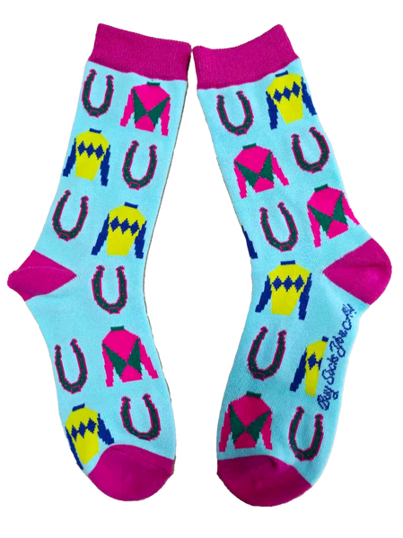 Silks and Horseshoes Women's Socks