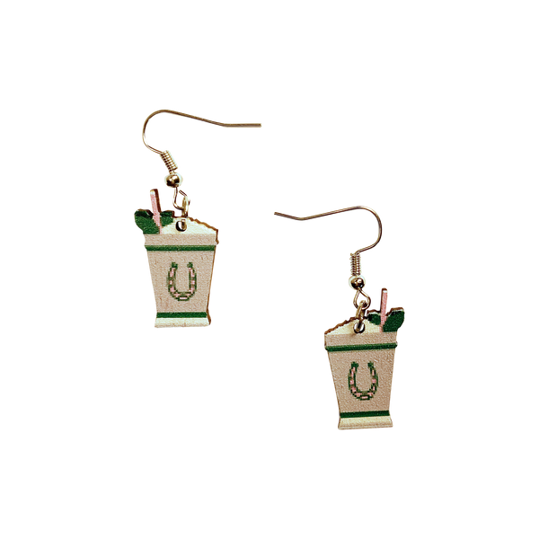 Derby Mint Julep Kentucky Earrings