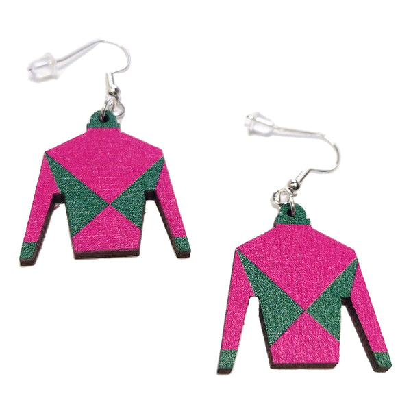 Derby Silks Kentucky Earrings