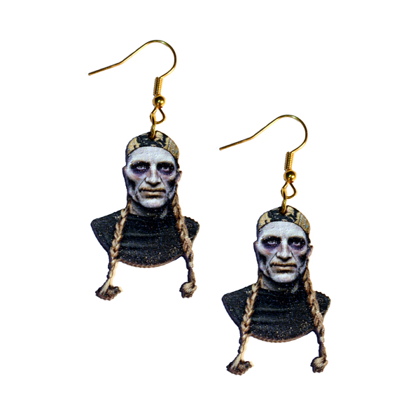 Zombie Country Music Star Earrings