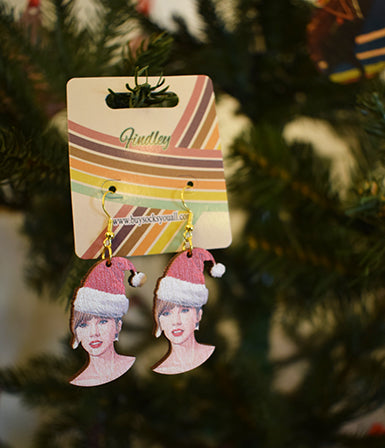 Christmas Pop Star Earrings
