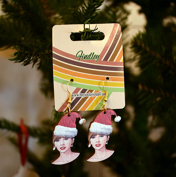 Christmas Pop Star Earrings