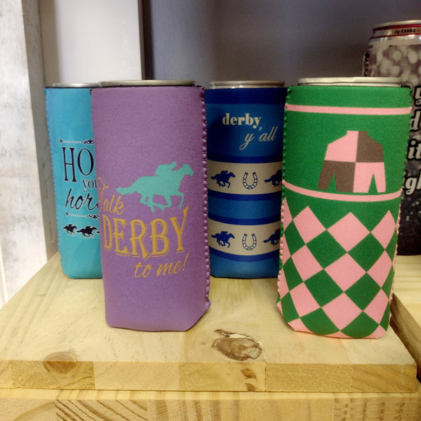 Derby Y'all Slim Koozie