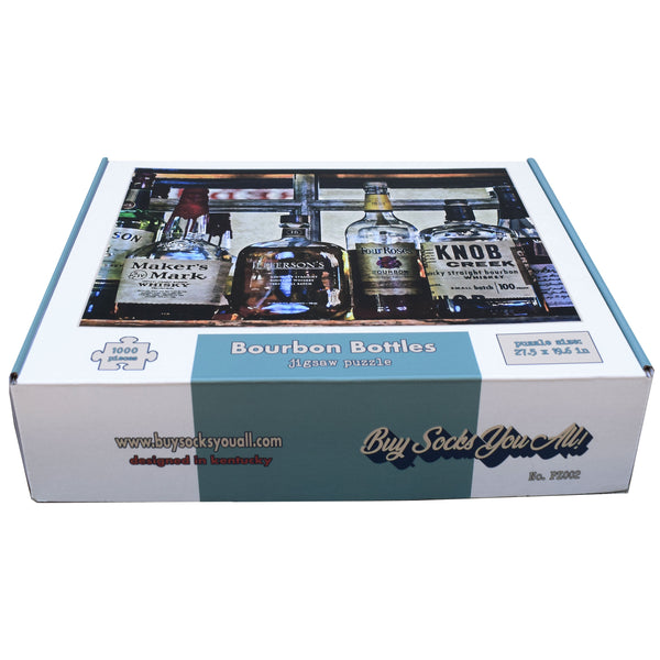 Bourbon Bottles 1000 Piece Jigsaw Puzzle