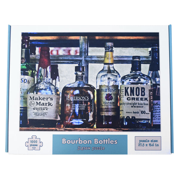 Bourbon Bottles 1000 Piece Jigsaw Puzzle
