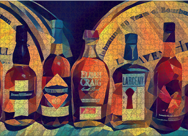 Heaven Hill Bourbon Heritage Pop Art 1000 Piece Jigsaw Puzzle